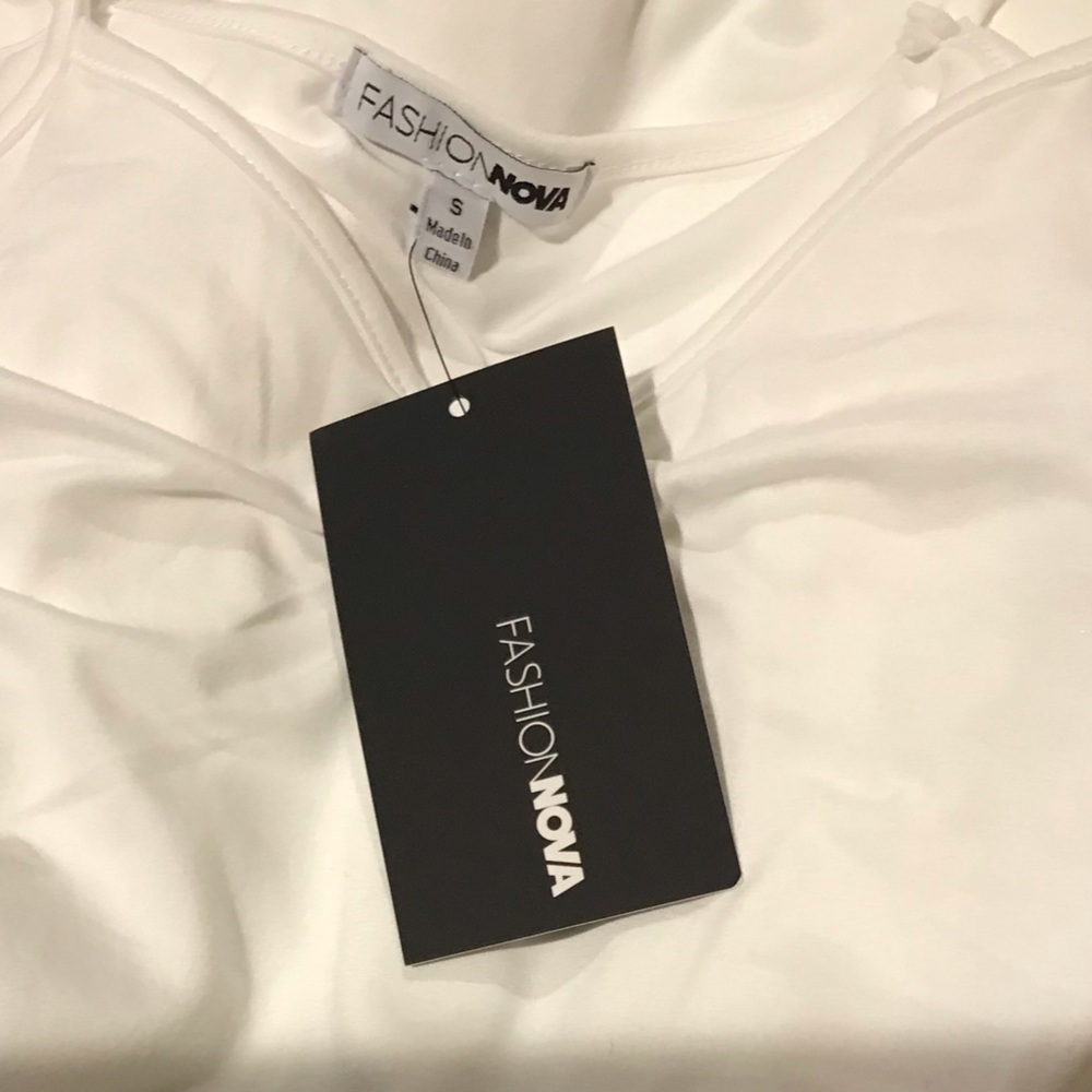 White Fashion Nova Maxi - Picture 5 of 6